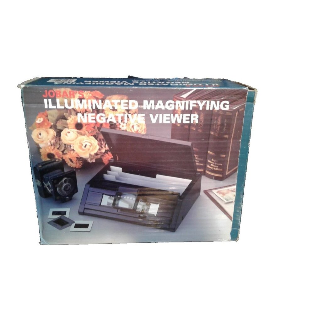 Jobar's illuminated Magnifying Negative Film and Slide Viewer